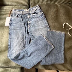 SLVRLAKE Light Blue Straight Leg Jeans